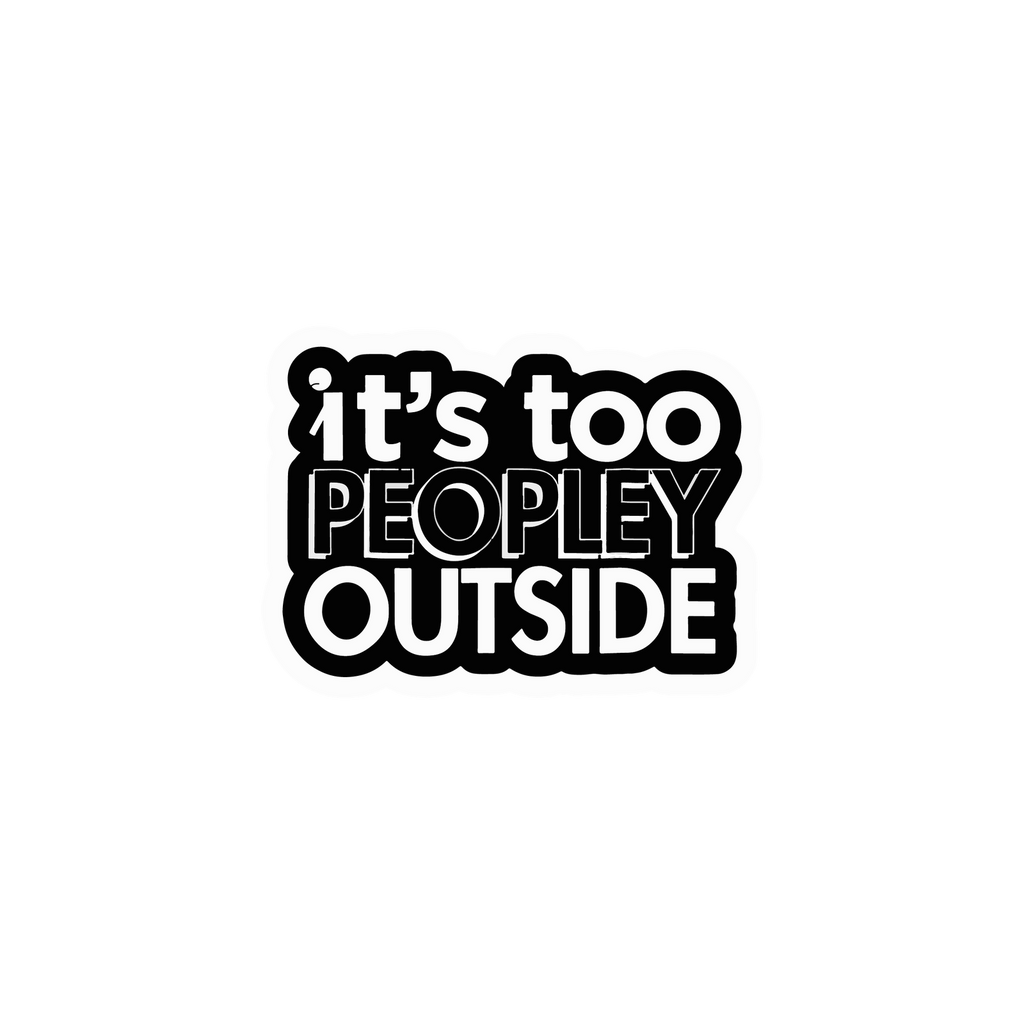PEOPLY STICKER Premium Vinyl Sticker