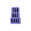 RAREGEM STICKER Premium Vinyl Sticker