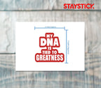 BORN TO RISE STICKER Premium Vinyl Sticker