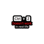 REALITY STICKER Premium Vinyl Sticker