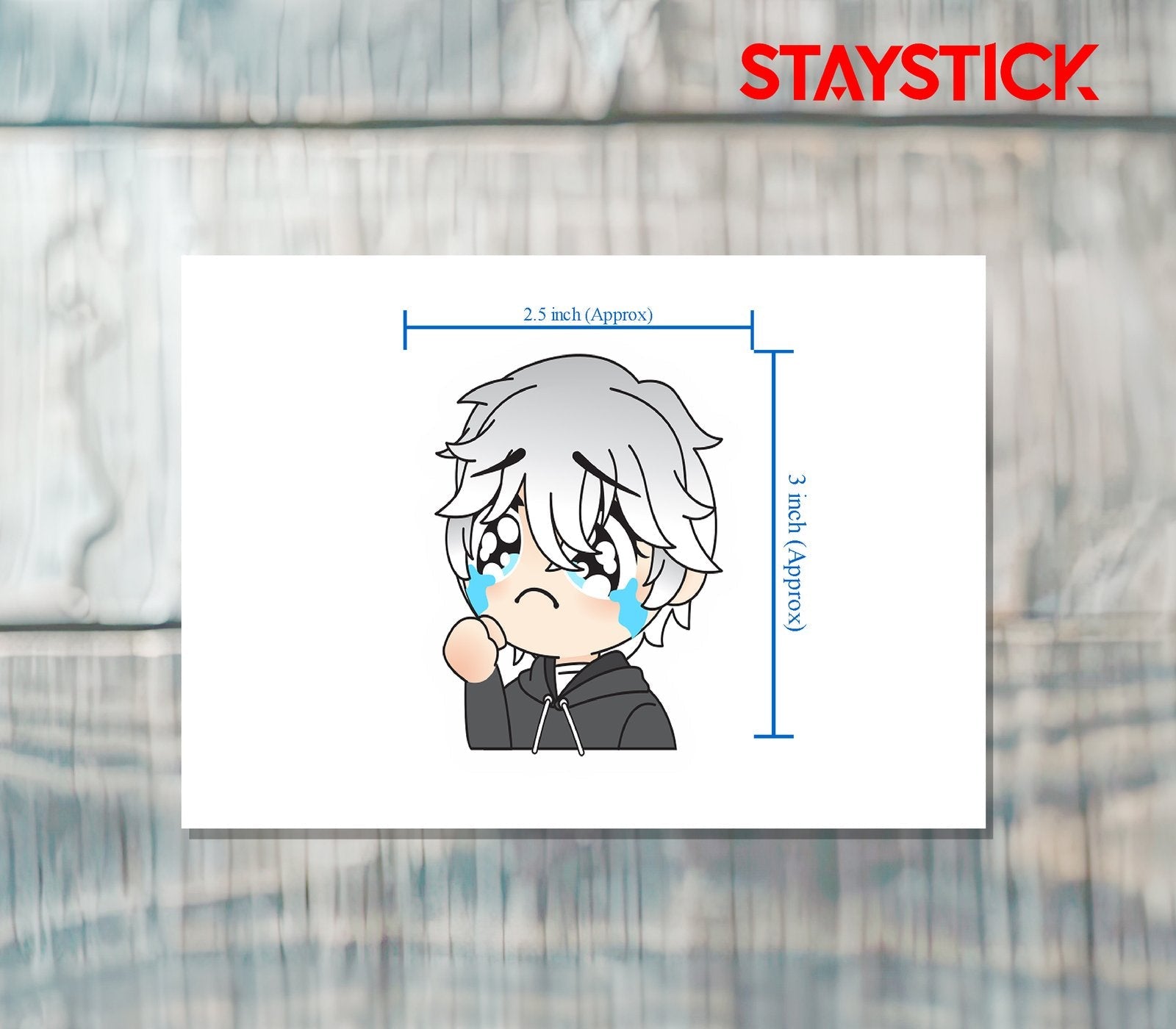 ANIME 2 STICKER Premium Vinyl Sticker