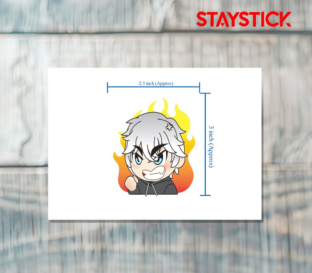 ANIME 3 STICKER Premium Vinyl Sticker