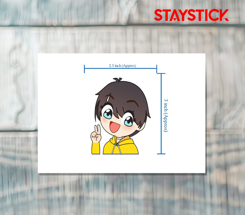 CARTOON STICKER Premium Vinyl Sticker