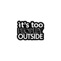 PEOPLY STICKER Metalized Sticker