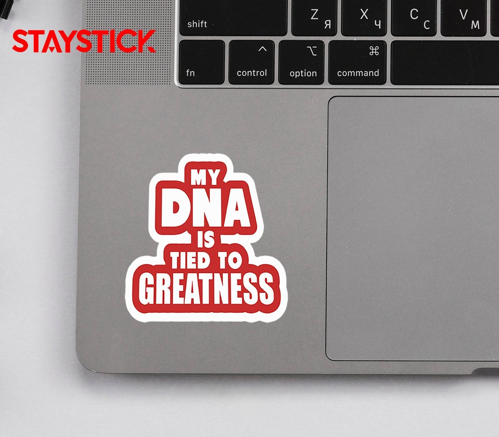 BORN TO RISE STICKER Metalized Sticker