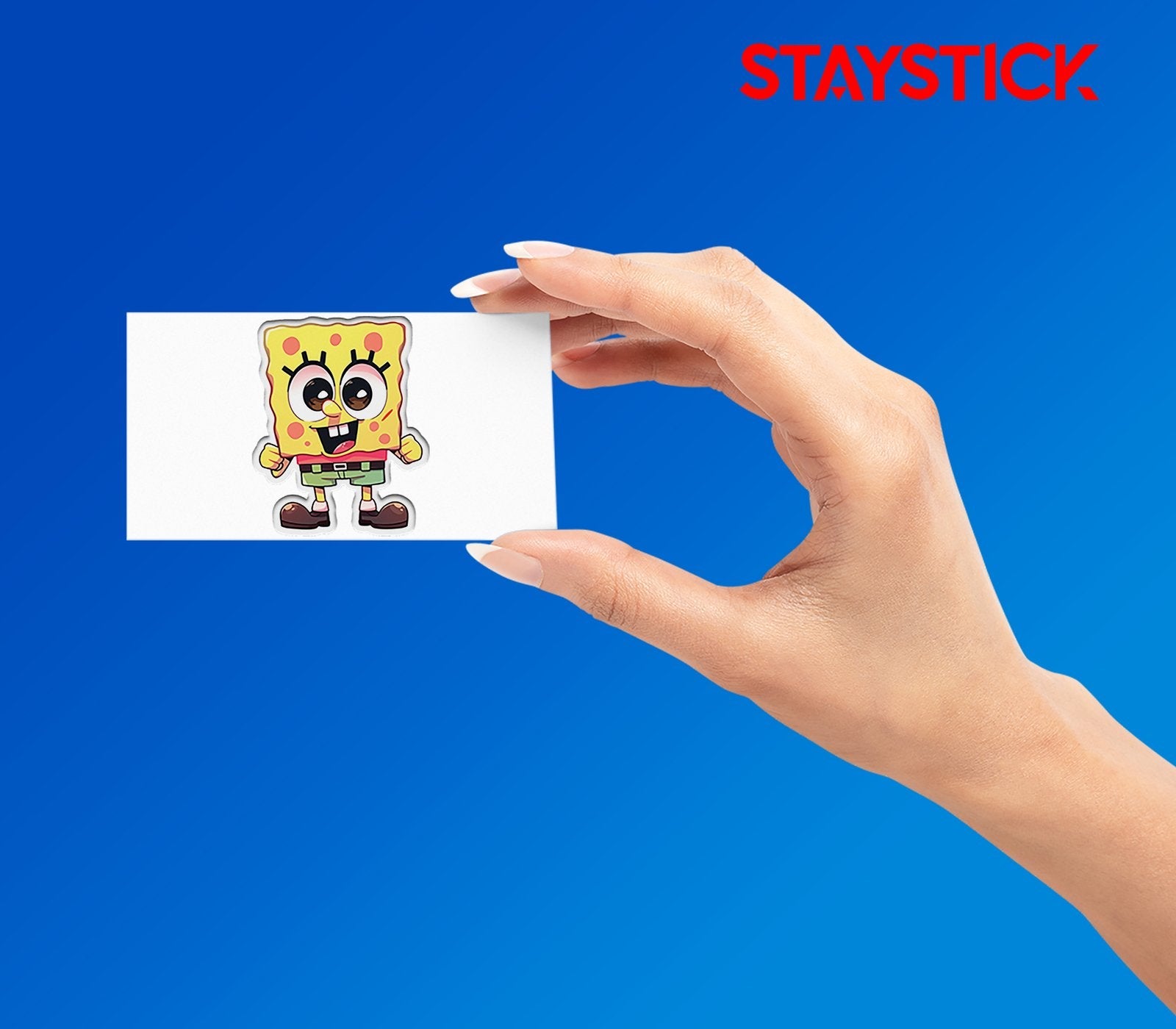 SPONGEBOB STICKER 3D Premium Sticker