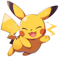 PIKACHU STICKER 3D Premium Sticker