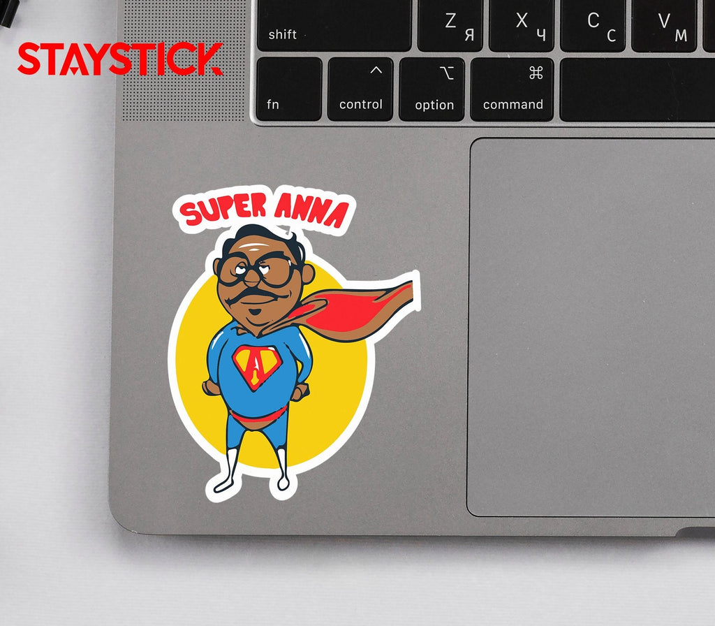 SUPER ANNA FUNNY CARTOON STICKER 3D Premium Sticker