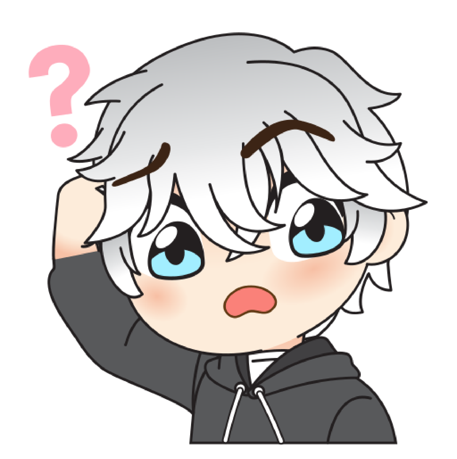 ANIME 5 STICKER 3D Premium Sticker
