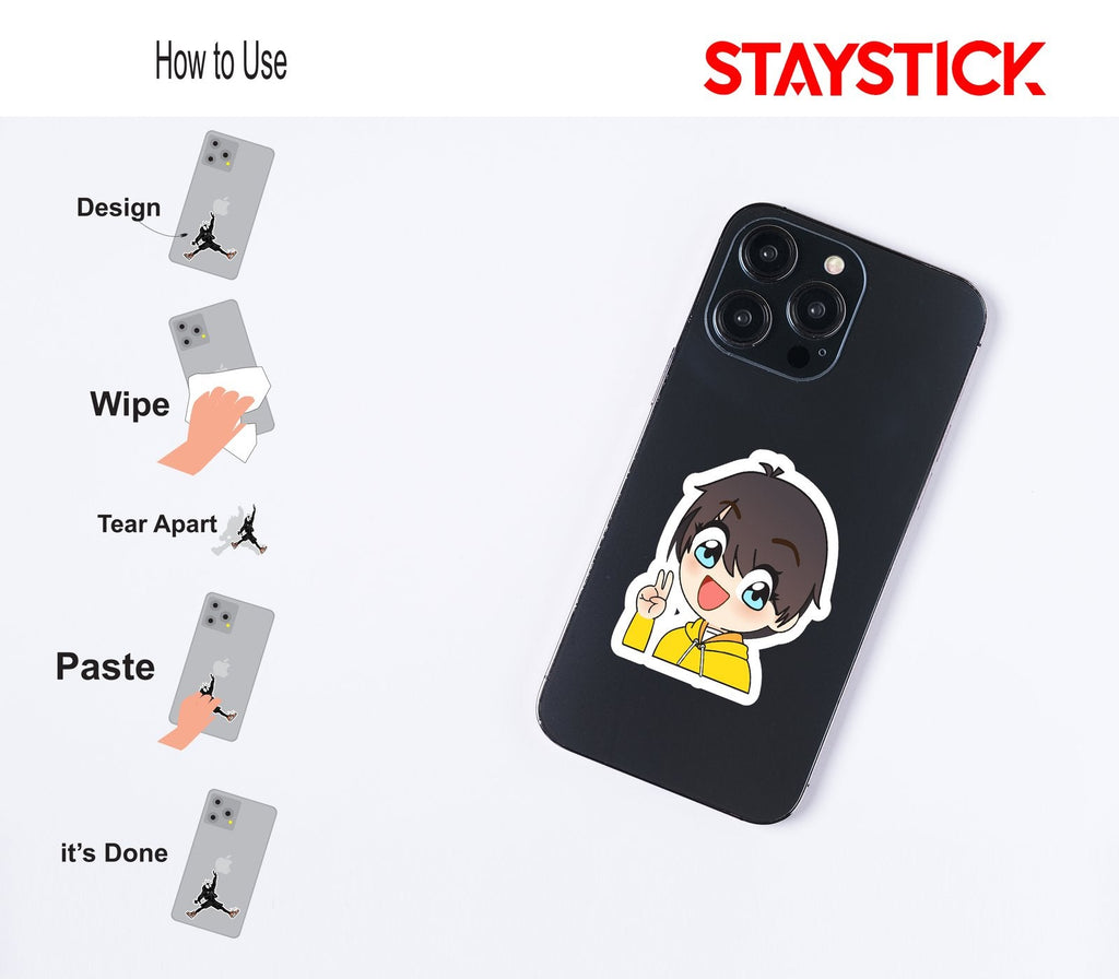 CARTOON STICKER 3D Premium Sticker