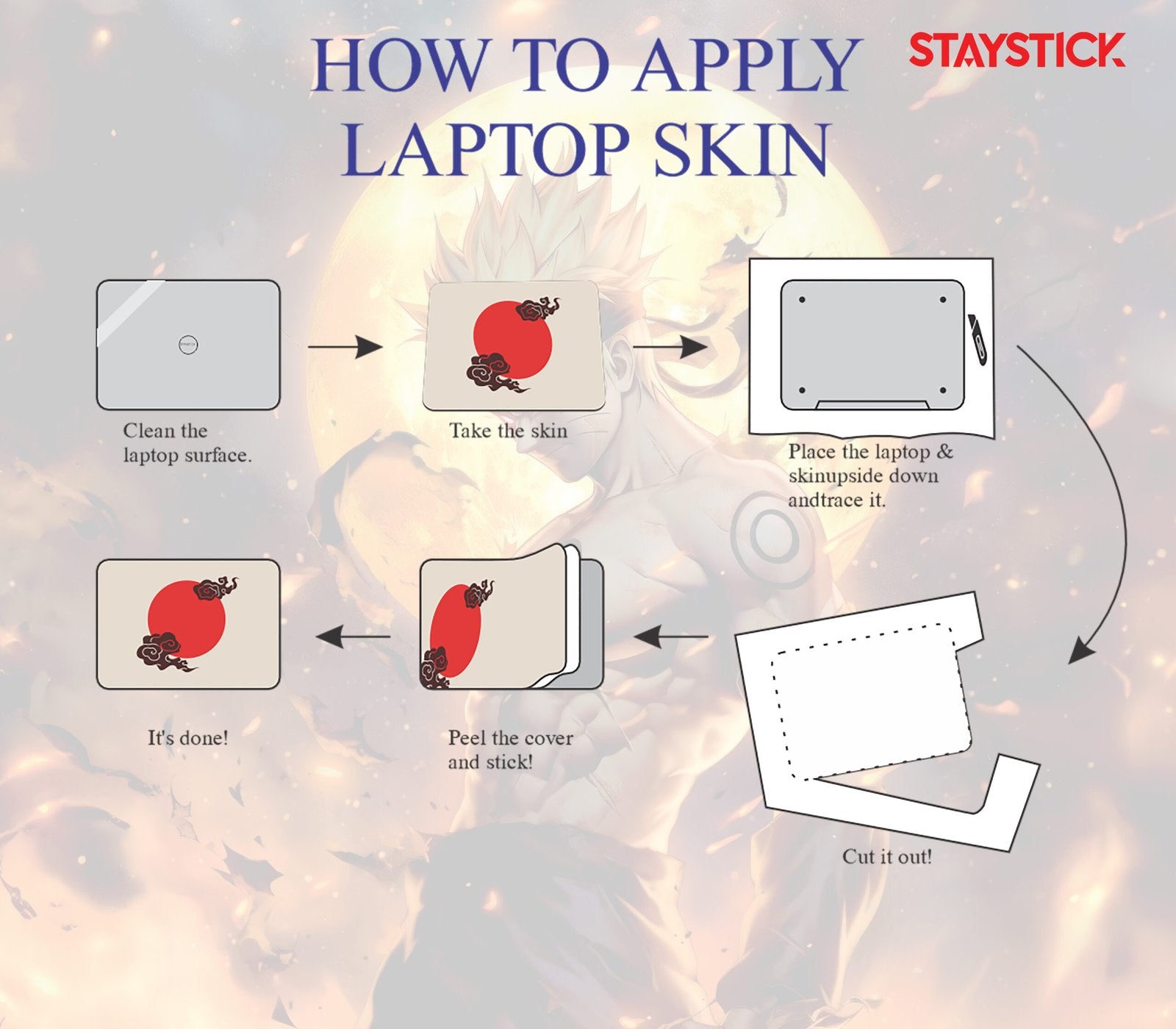 NARUTO Laptop Skin