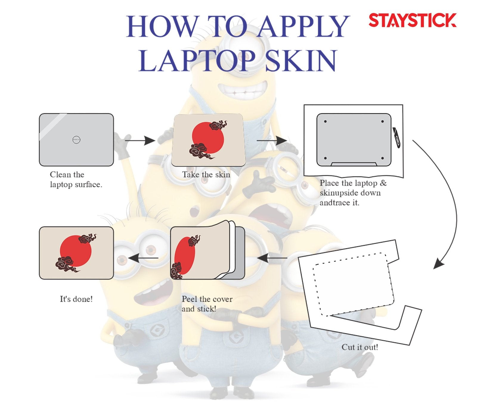 MINIONS Laptop Skin