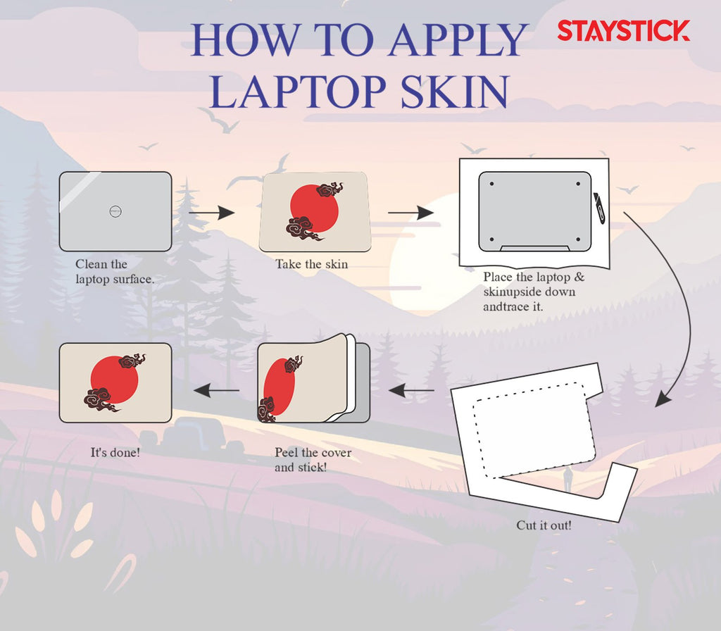 SUNRISE Laptop Skin