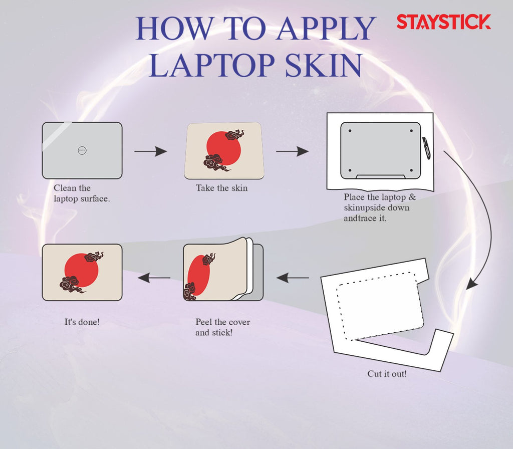 RING LIGHT Laptop Skin