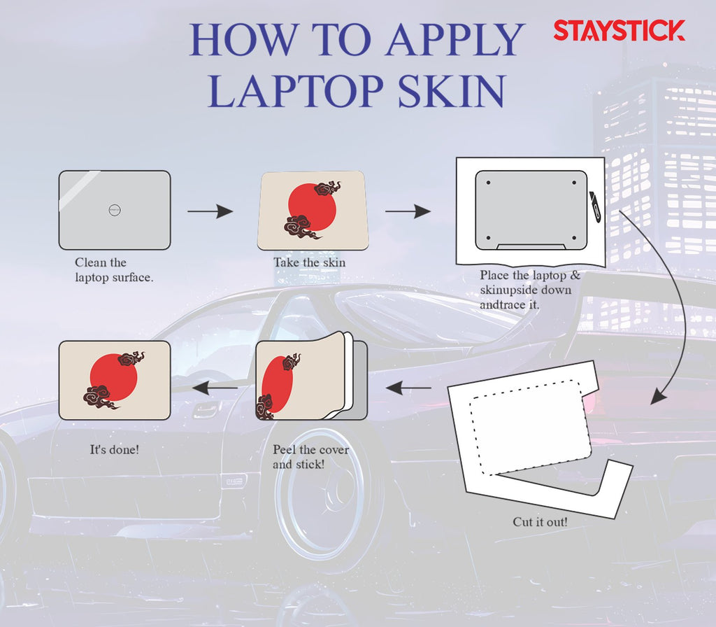 CAR Laptop Skin