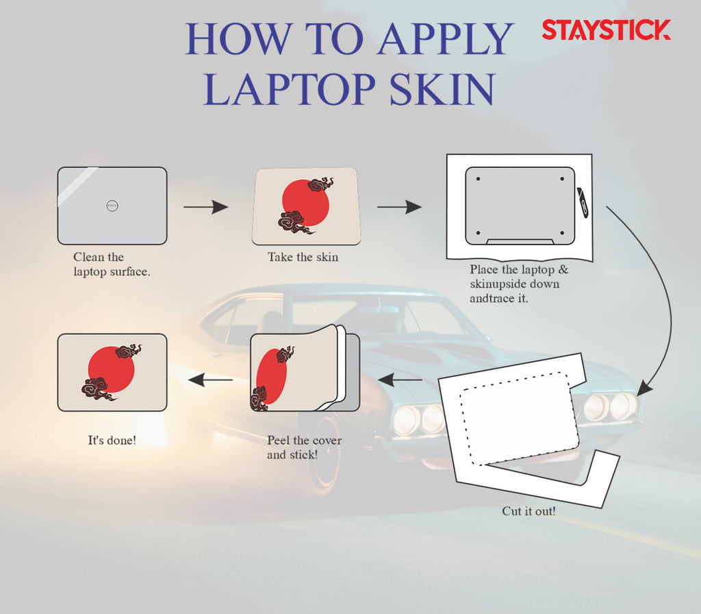 CAR 3 Laptop Skin
