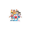 Doraemon and Friends Sticker Premium Vinyl Sticker