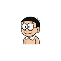 Nobita Nobi Sticker Premium Vinyl Sticker