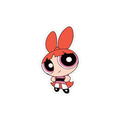 Blossom Powerpuff Girls Sticker Premium Vinyl Sticker