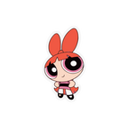 Blossom Powerpuff Girls Sticker Premium Vinyl Sticker