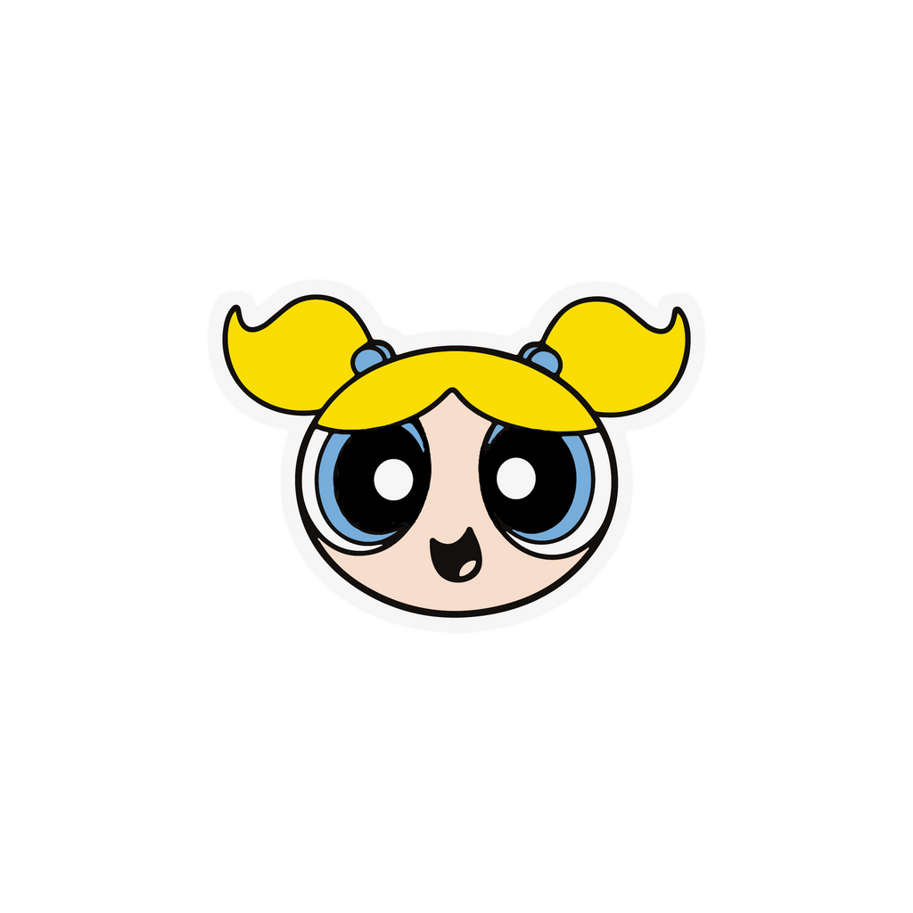 Bubbles Powerpuff Girls Sticker Premium Vinyl Sticker
