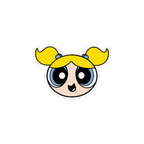 Bubbles Powerpuff Girls Sticker Premium Vinyl Sticker