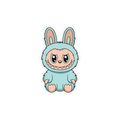 Cute Monster Bunny Sticker Premium Vinyl Sticker