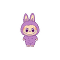 Cute Purple Monster Bunny Sticker Premium Vinyl Sticker