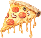 Pizza Slice Sticker Premium Vinyl Sticker