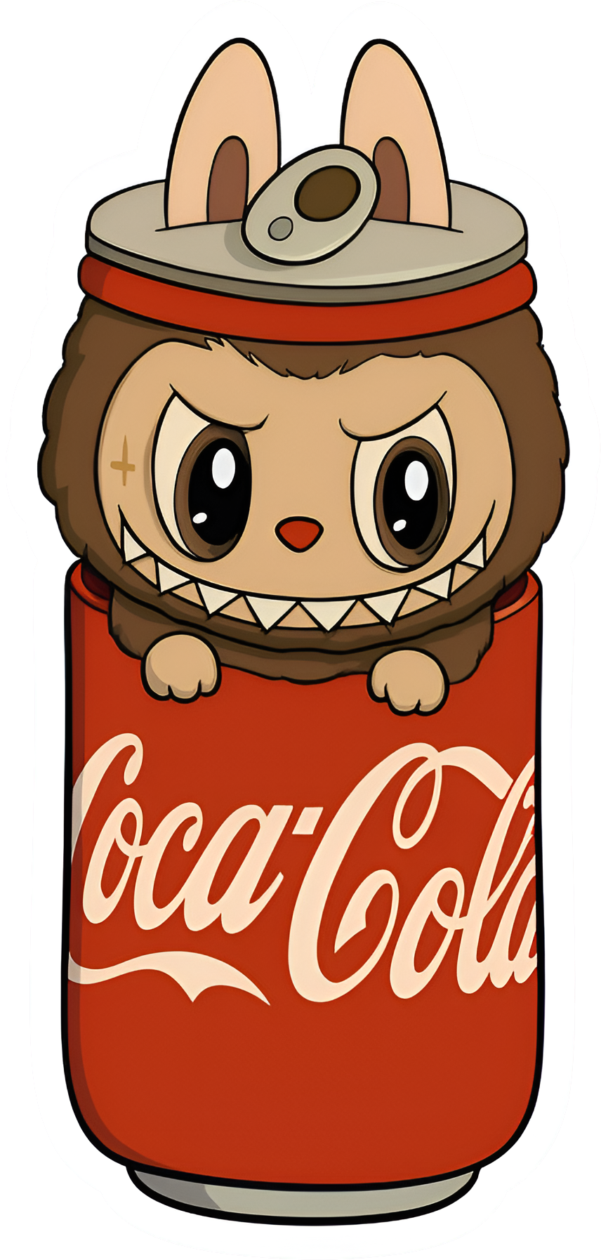 Cute Cola Sticker Premium Vinyl Sticker