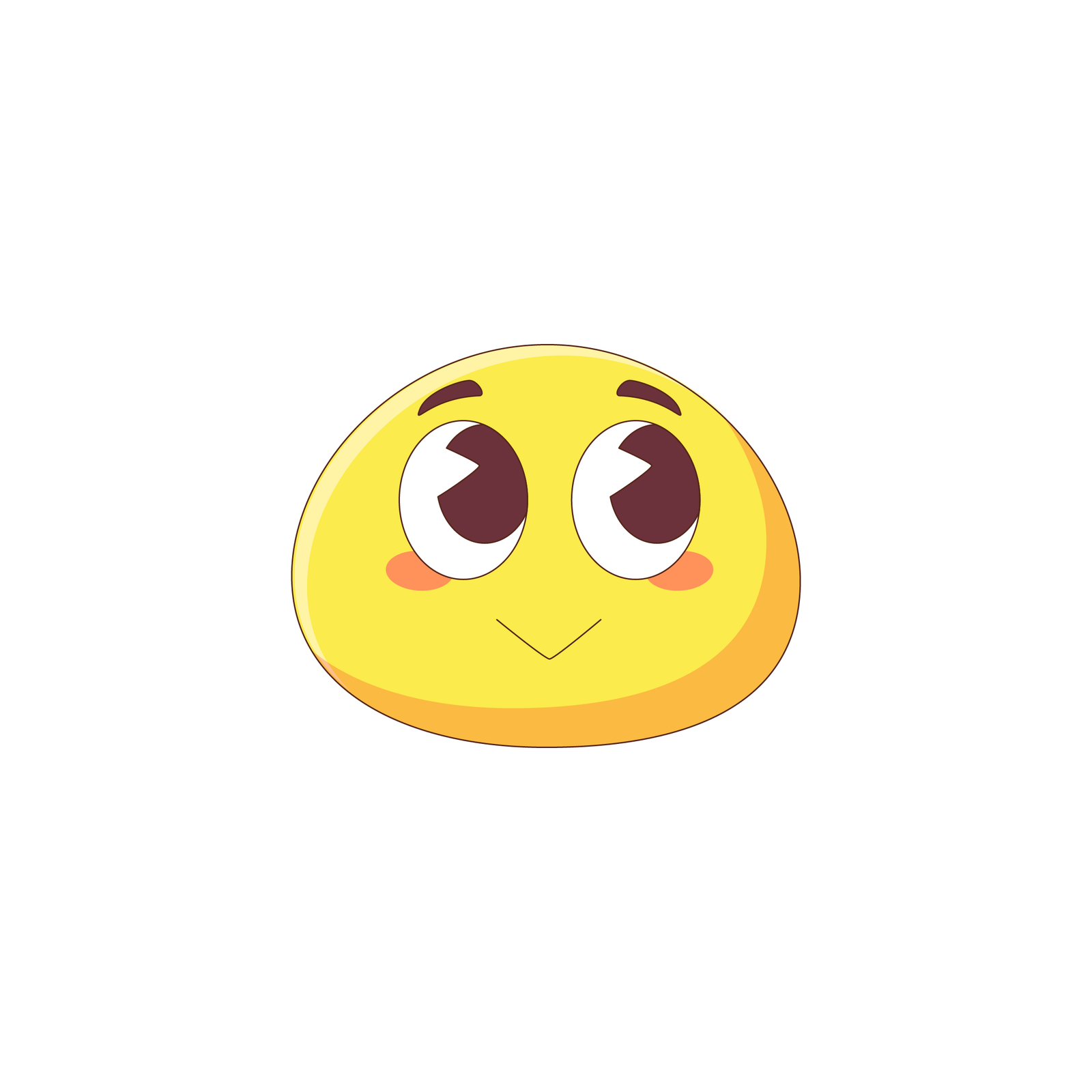 EMOJI STICKER Matte Vinyl Sticker
