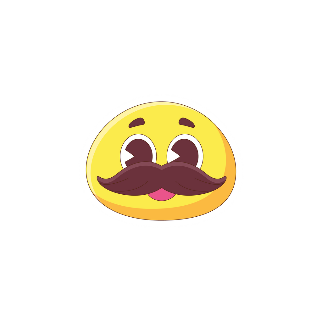 EMOJI 4 STICKER Premium Vinyl Sticker