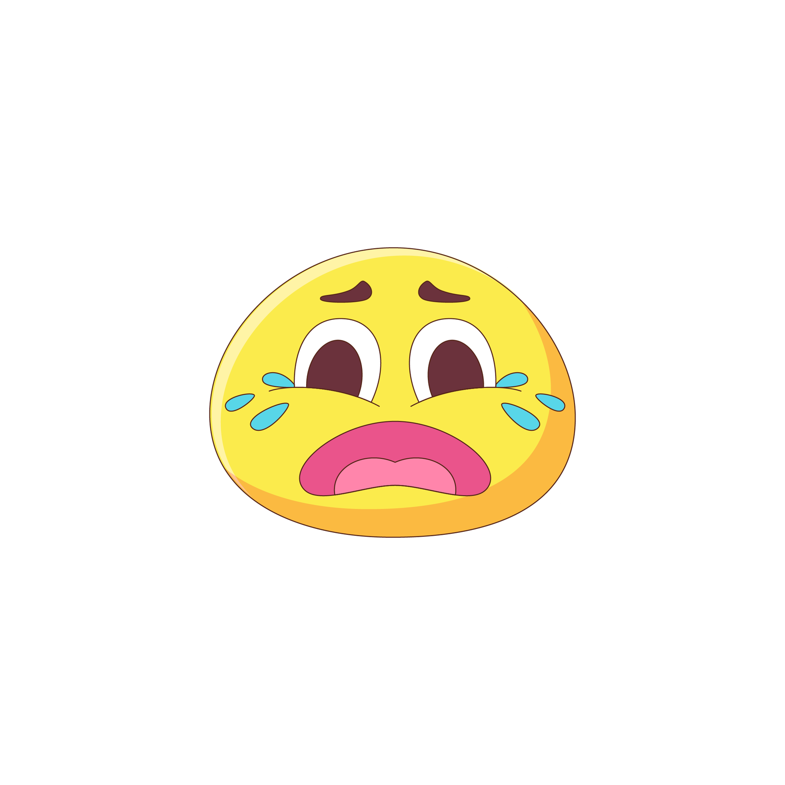 EMOJI 7 STICKER Premium Vinyl Sticker