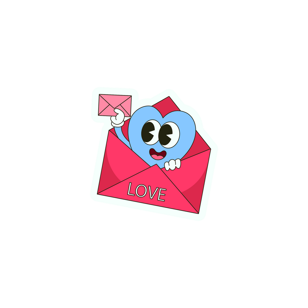 Mail Emoji Sticker Premium Vinyl Sticker