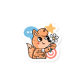 Cartoon Sticker Premium Vinyl Sticker