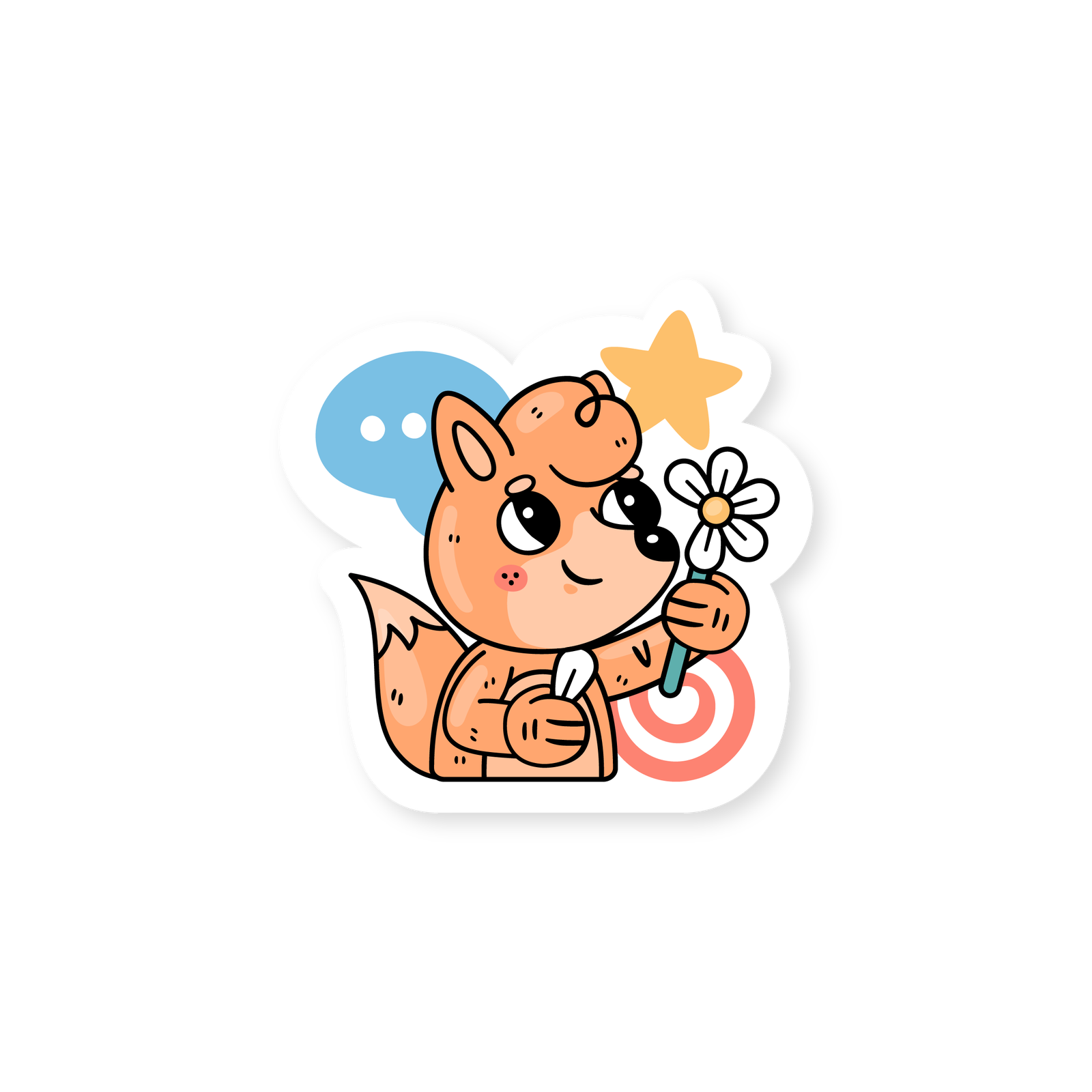 Cartoon Sticker Premium Vinyl Sticker
