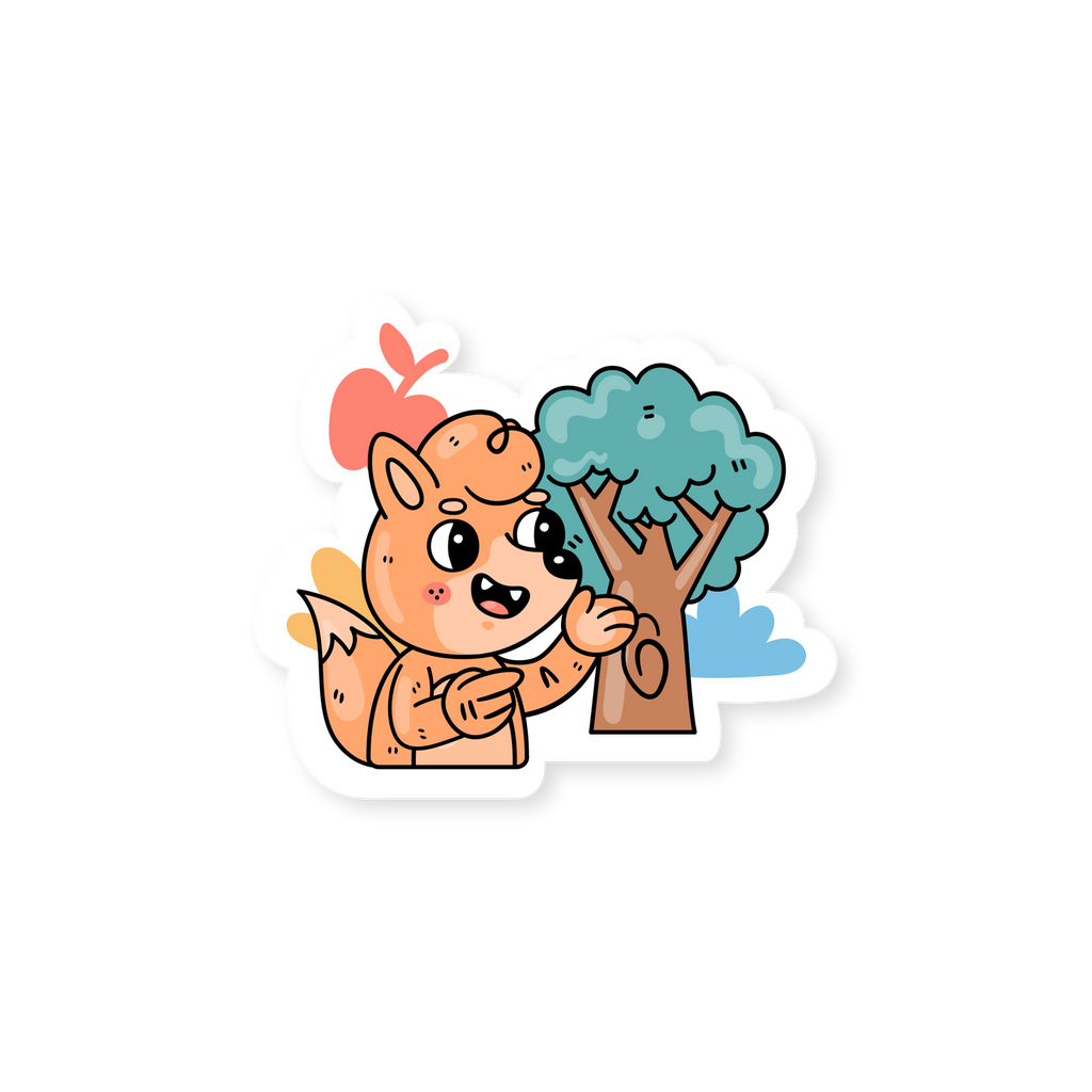 CARTOON STICKER Premium Vinyl Sticker