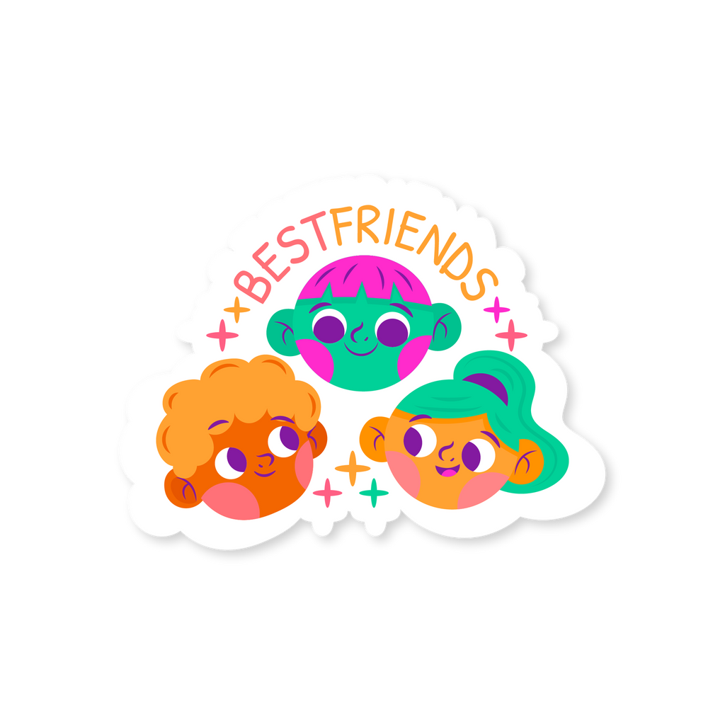 CHARACTER STICKER Premium Vinyl Sticker
