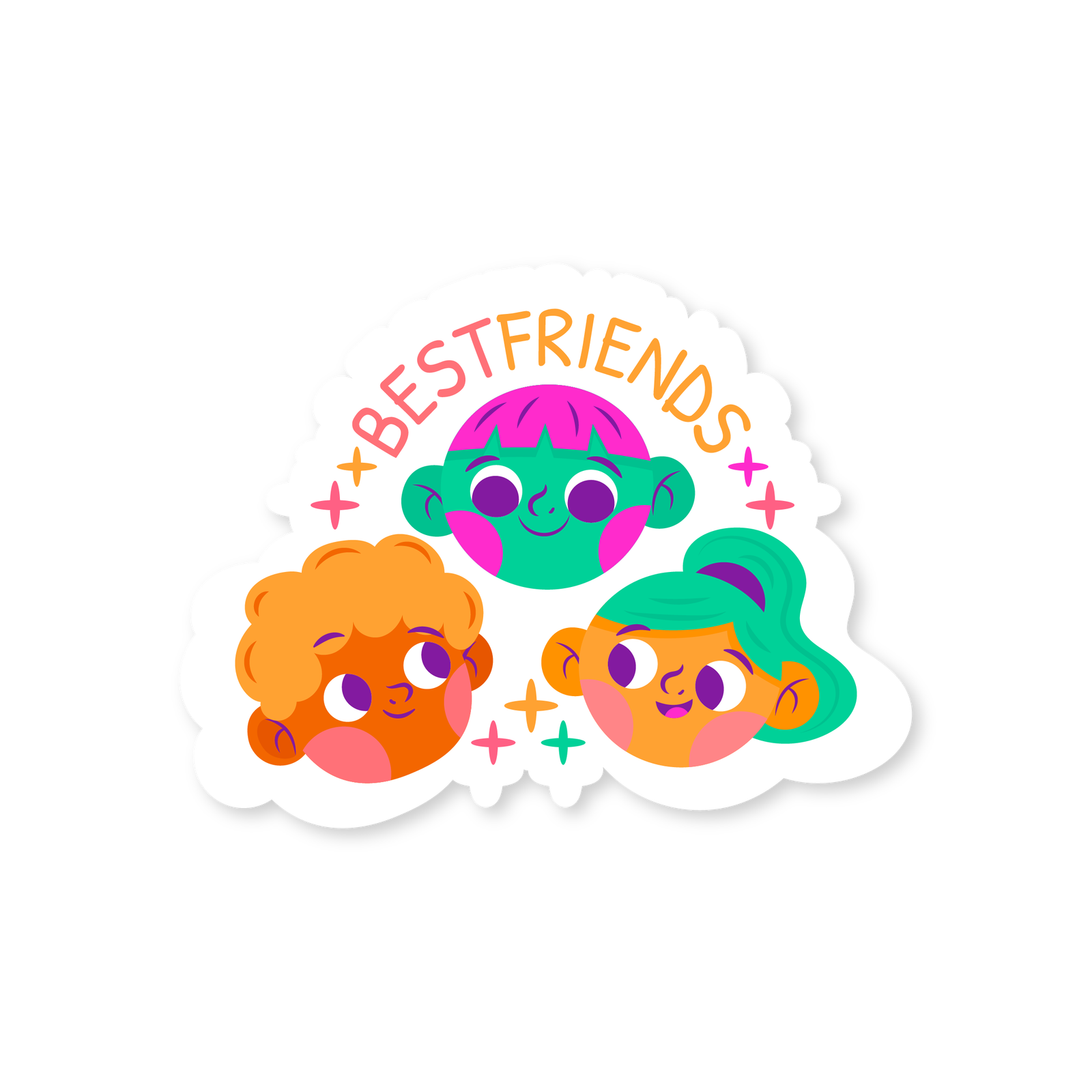 CHARACTER STICKER Premium Vinyl Sticker