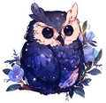 NIGHT OWL STICKER Premium Vinyl Sticker