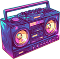 SPEAKER STICKER Premium Vinyl Sticker