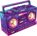 SPEAKER STICKER Premium Vinyl Sticker