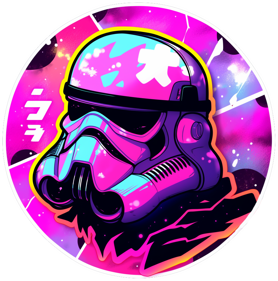 STAR WAR STICKER Premium Vinyl Sticker