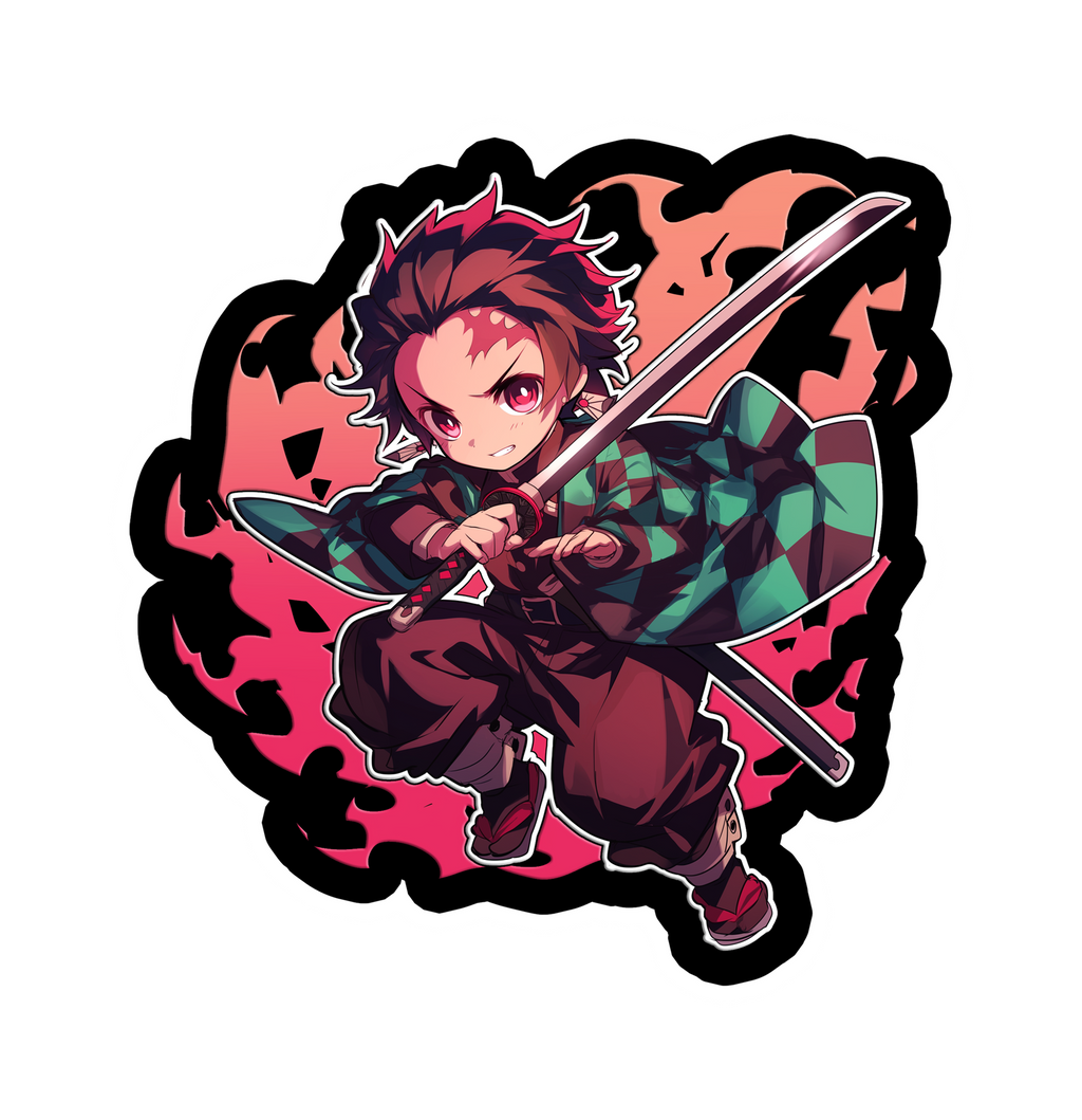 SWORDSMAN STICKER Premium Vinyl Sticker