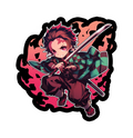SWORDSMAN STICKER Premium Vinyl Sticker