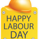 Happy Labour Day Sticker