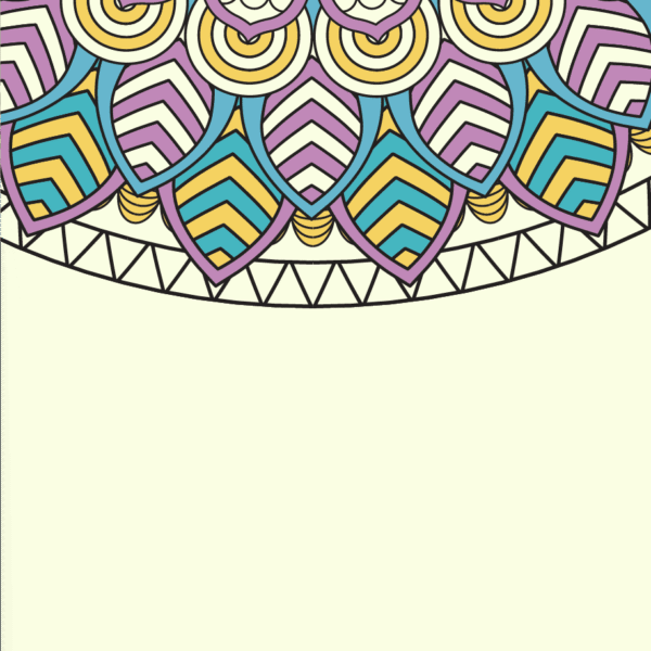 Up Pattern Mobile Sticker