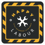 HAPPY LABOUR STICKER