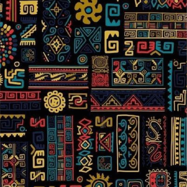 TRIBAL PATTERN MOBILE STICKER