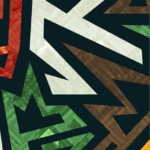 GEOMETRIC MOBILE STICKER